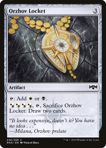 {C} Orzhov Locket [Ravnica Allegiance][RNA 236]