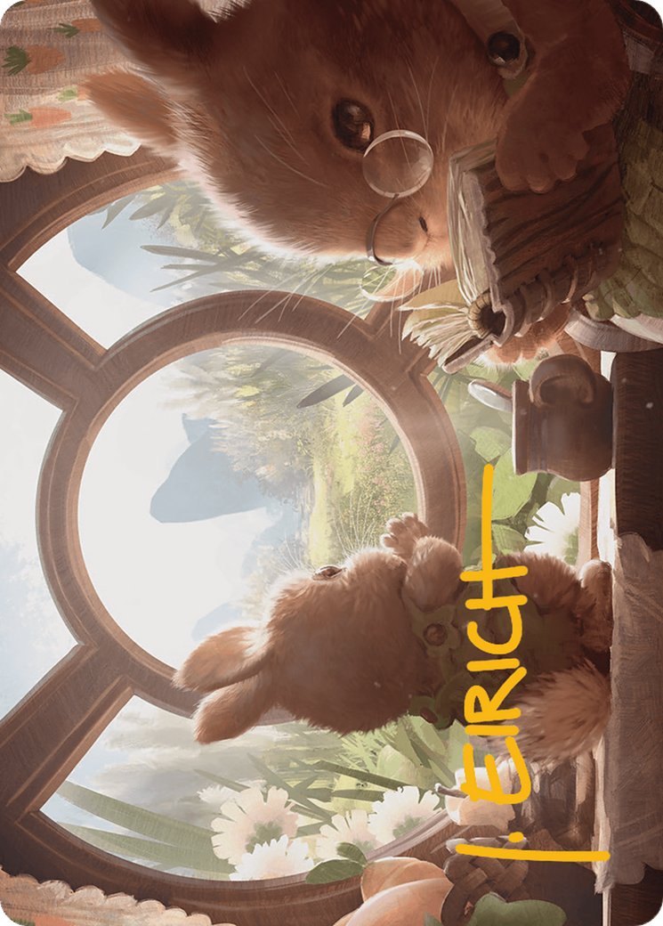 {A} Farseek Art Card (Gold-Stamped Signature) [Bloomburrow Art Series][GS ABLB 035]