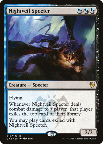 {R} Nightveil Specter [Guilds of Ravnica Guild Kit][GK1 019]