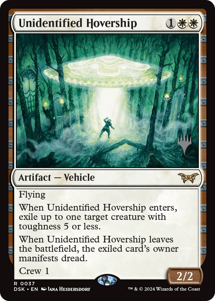 {@R} Unidentified Hovership [Duskmourn: House of Horror Promos][PP DSK 037]