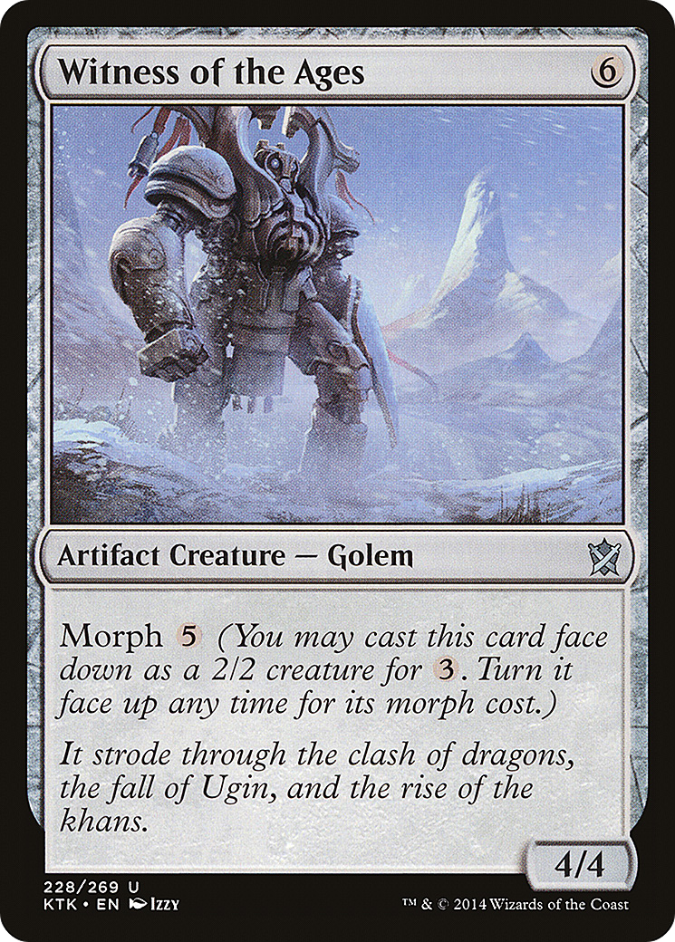 {C} Witness of the Ages [Khans of Tarkir][KTK 228]