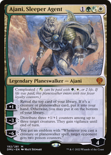 {R} Ajani, Sleeper Agent [Dominaria United][DMU 192]