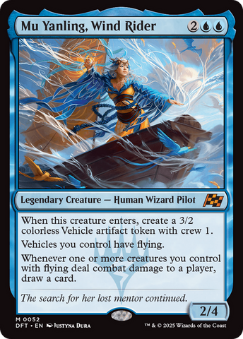 {@R} Mu Yanling, Wind Rider [Aetherdrift][DFT 052]