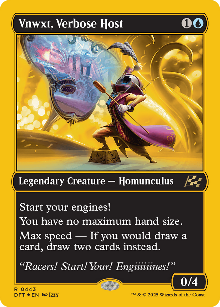 {@R} Vnwxt, Verbose Host (First-Place Foil) [Aetherdrift][DFT 443]