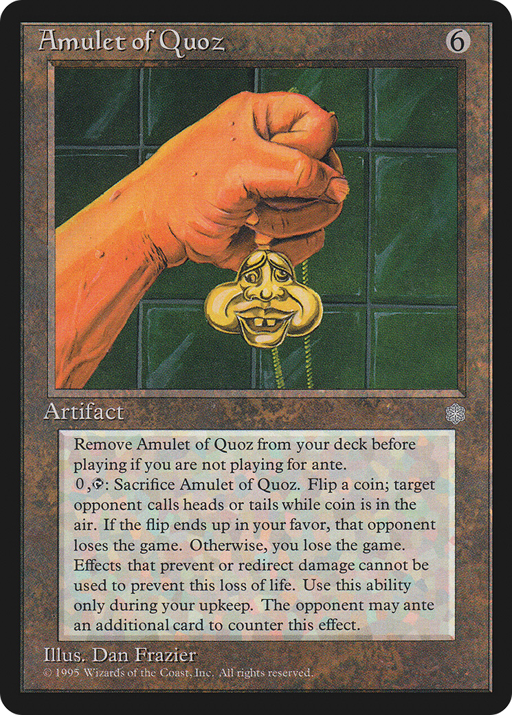 {R} Amulet of Quoz [Ice Age][ICE 308]