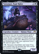 {R} Tatsunari, Toad Rider [Kamigawa: Neon Dynasty Prerelease Promos][PR NEO 123]