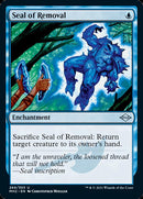 {C} Seal of Removal (Foil Etched) [Modern Horizons 2][ET MH2 269]