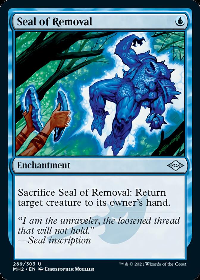 {C} Seal of Removal (Foil Etched) [Modern Horizons 2][ET MH2 269]
