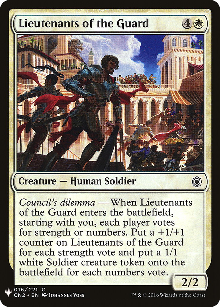 {C} Lieutenants of the Guard [Mystery Booster][LS CN2 016]