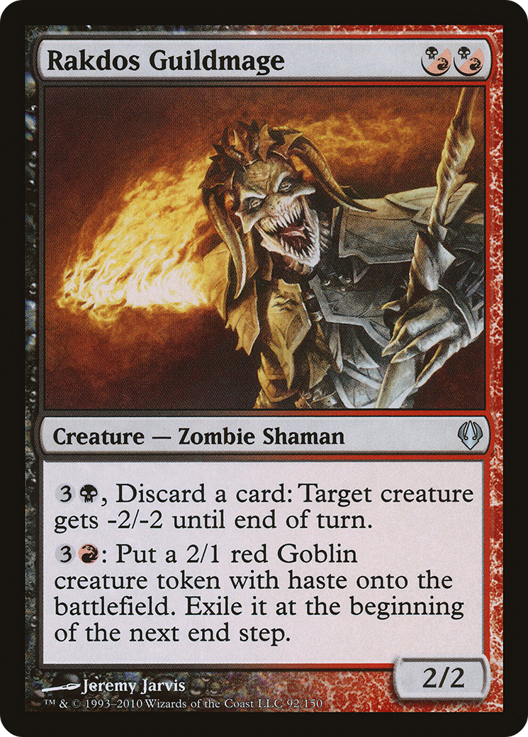 {C} Rakdos Guildmage [Archenemy][ARC 092]