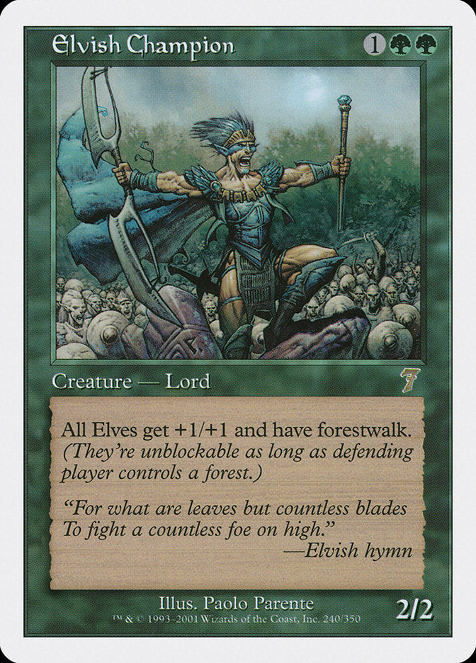 {R} Elvish Champion [Seventh Edition][7ED 240]