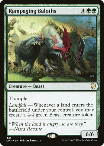 {R} Rampaging Baloths [Commander Legends][CMR 431]