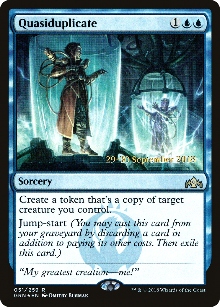 {R} Quasiduplicate [Guilds of Ravnica Prerelease Promos][PR GRN 051]