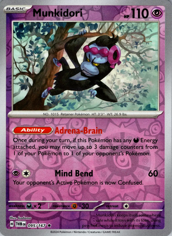 [PKM-R] Munkidori (095/167) [Scarlet & Violet: Twilight Masquerade]