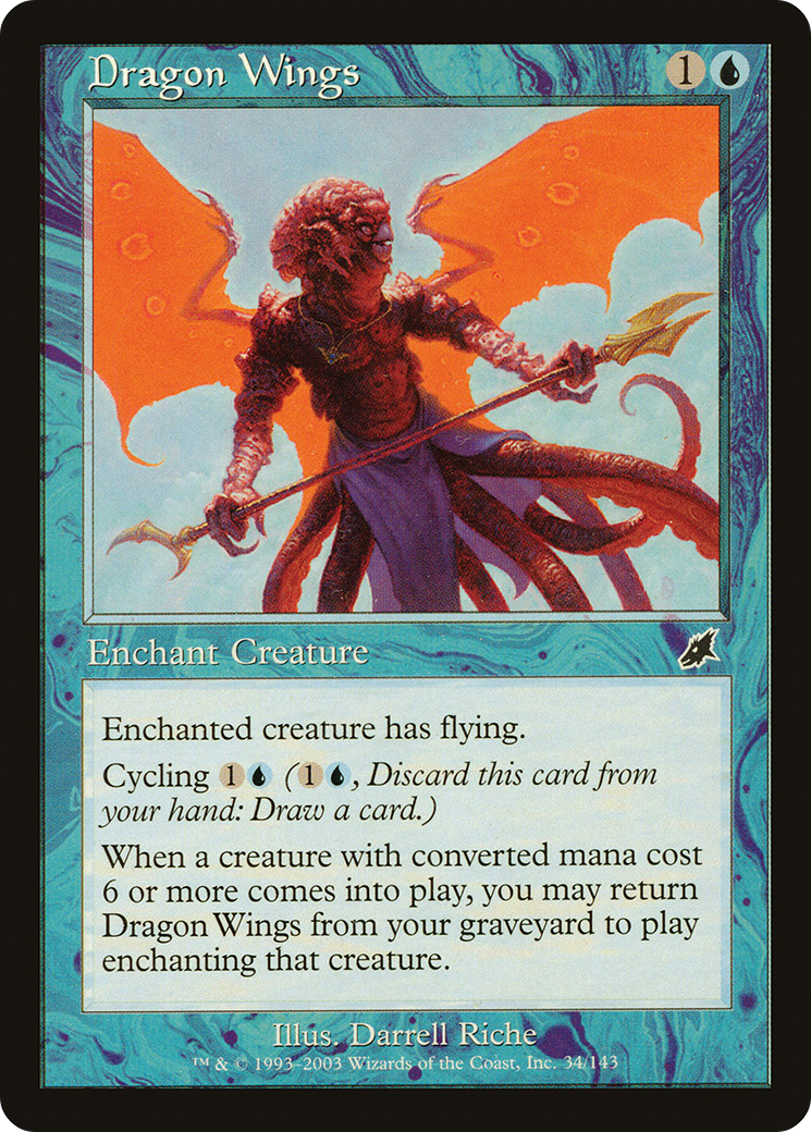 {C} Dragon Wings [Scourge][SCG 034]
