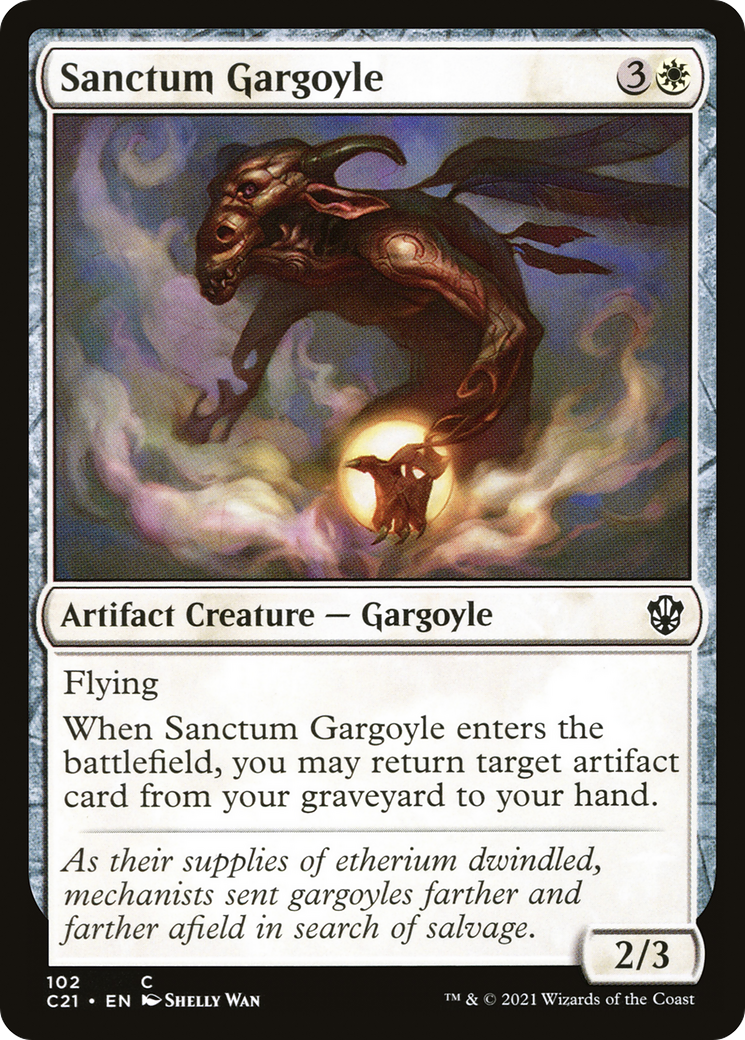 {C} Sanctum Gargoyle [Commander 2021][C21 102]