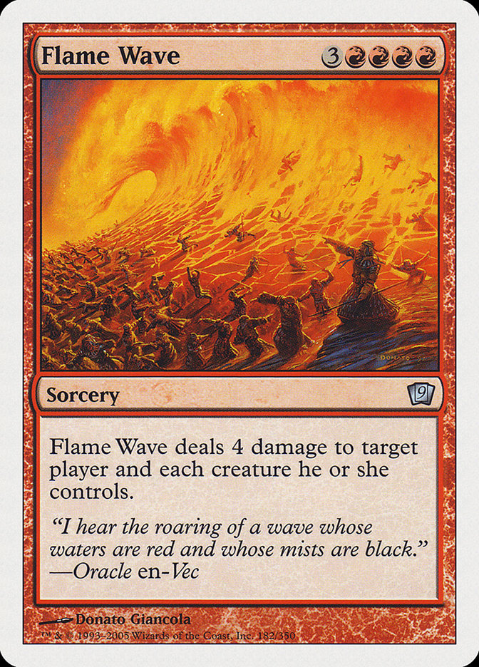 {C} Flame Wave [Ninth Edition][9ED 182]