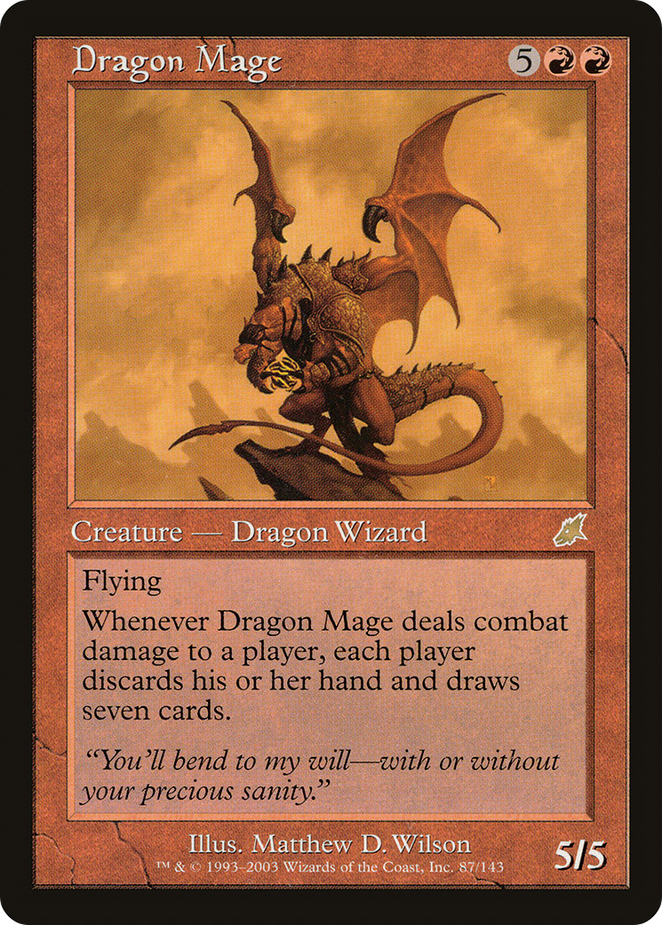 {R} Dragon Mage [Scourge][SCG 087] - Misty Mountain Games