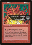 {F} Wall of Fire [Fourth Edition (Foreign Black Border)][FBB 4ED 230]