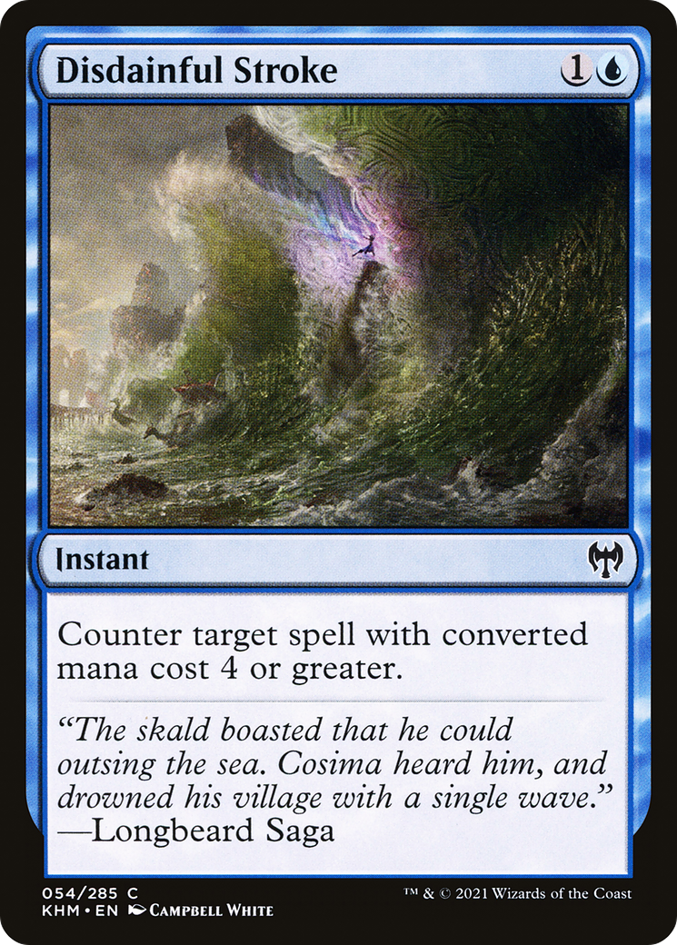 {C} Disdainful Stroke [Kaldheim][KHM 054]