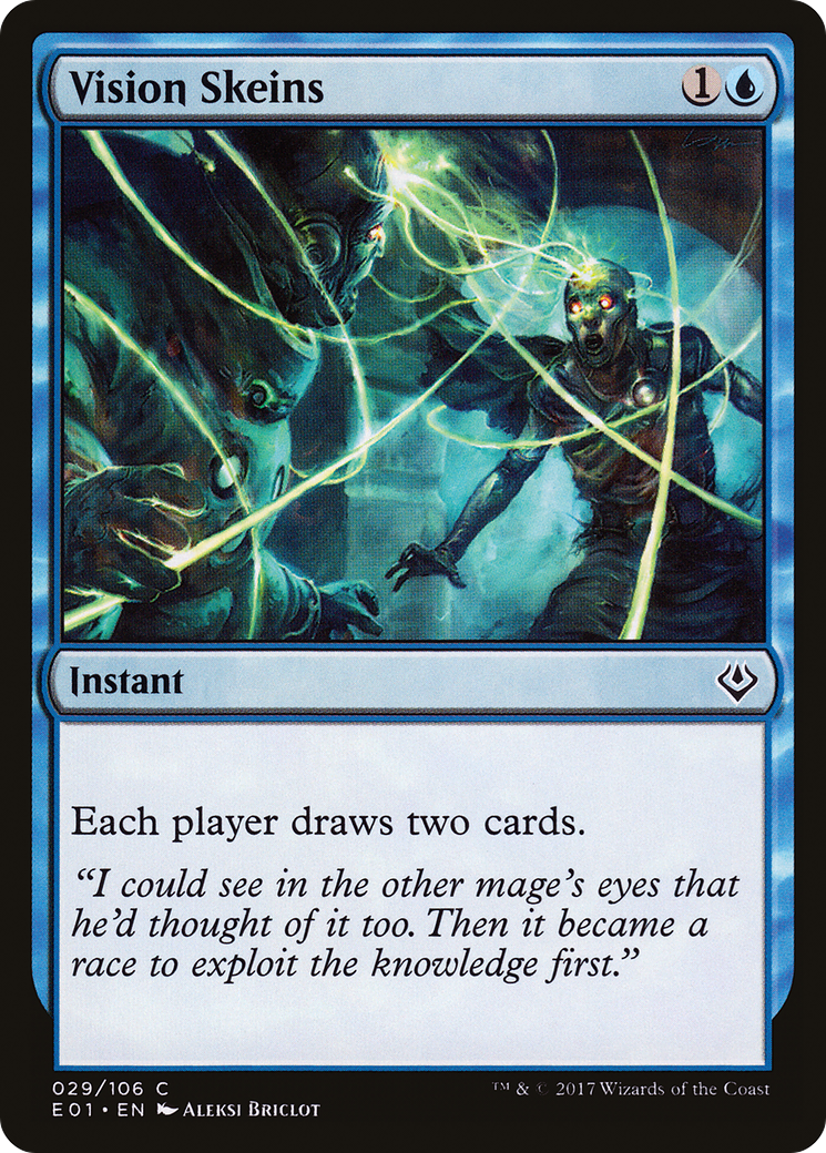 {C} Vision Skeins [Archenemy: Nicol Bolas][E01 029]