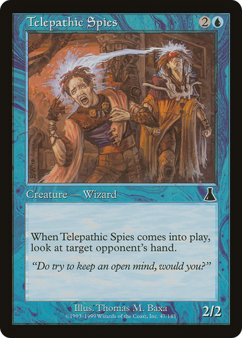 {C} Telepathic Spies [Urza's Destiny][UDS 047]