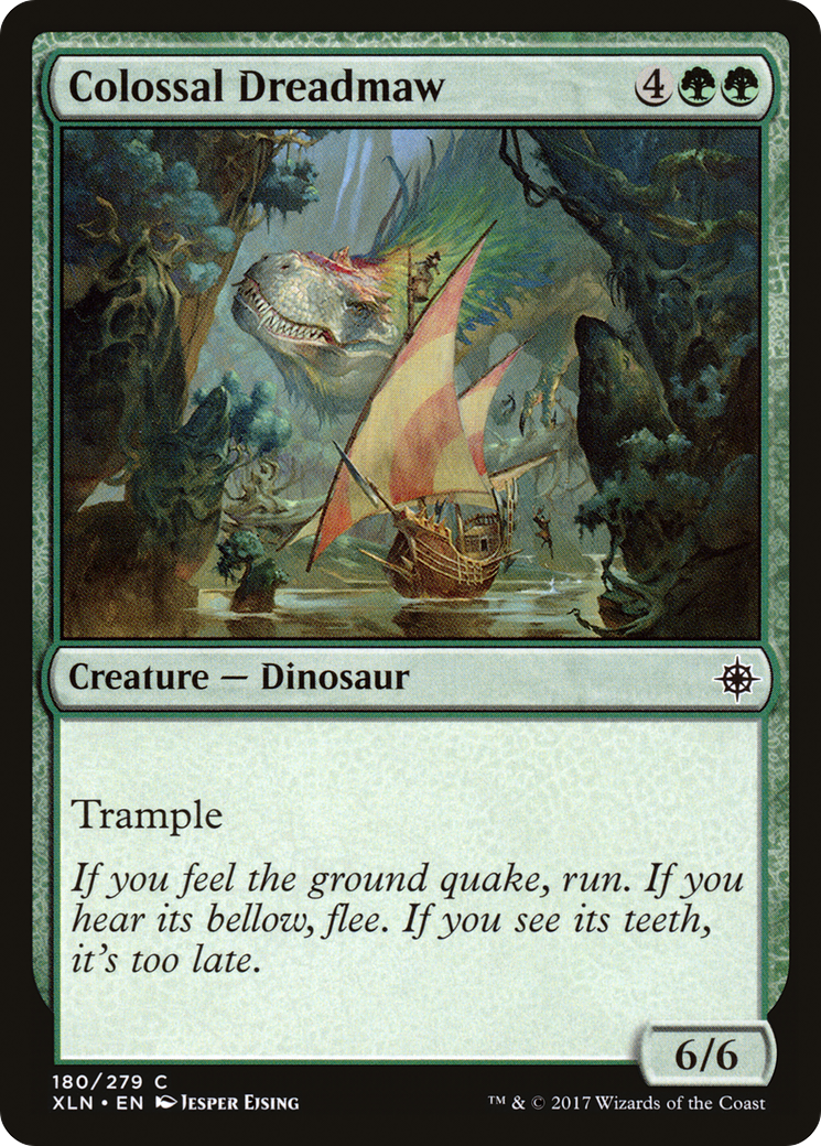 {C} Colossal Dreadmaw [Ixalan][XLN 180]