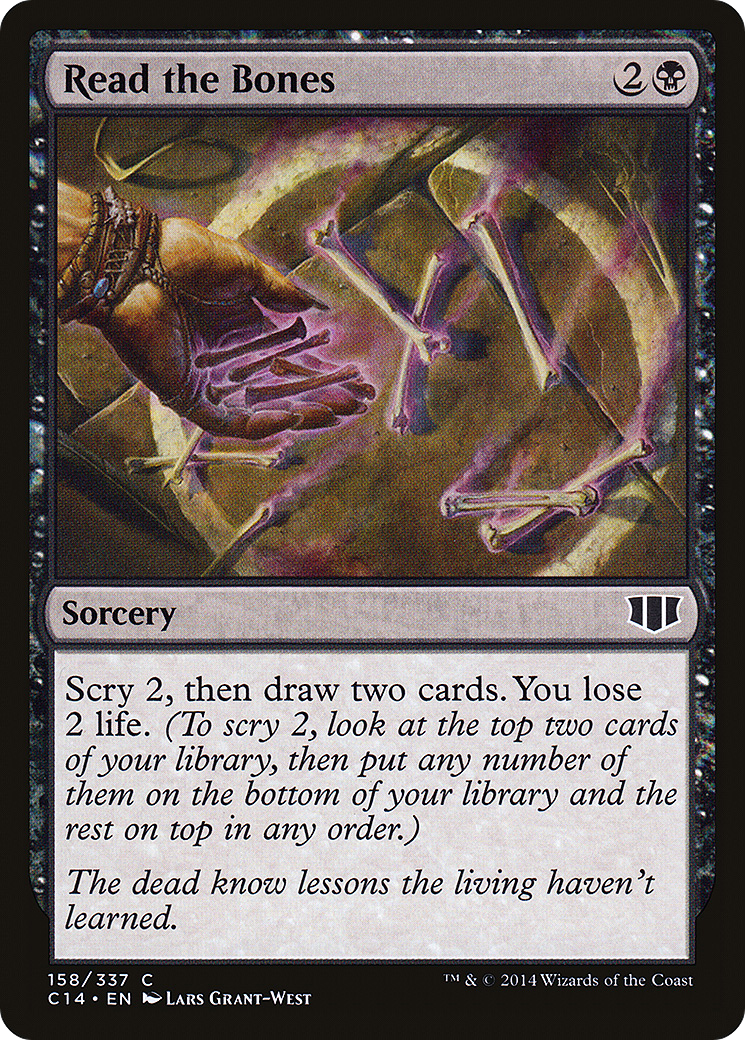 {C} Read the Bones [Commander 2014][C14 158]