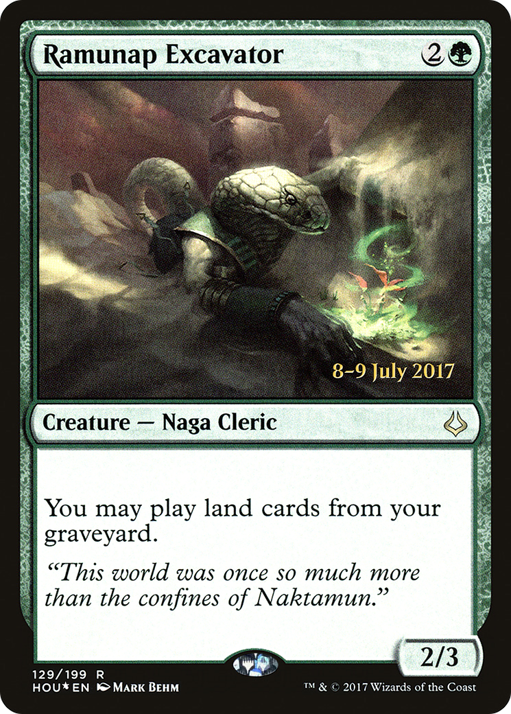 {R} Ramunap Excavator [Hour of Devastation Prerelease Promos][PR HOU 129]