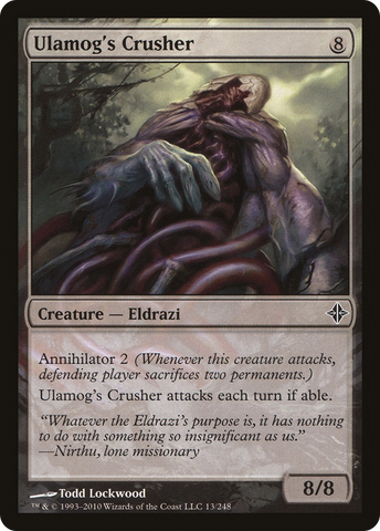 {C} Ulamog's Crusher [Rise of the Eldrazi][ROE 013]