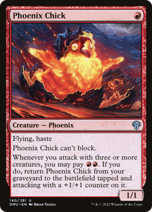 {C} Phoenix Chick [Dominaria United][DMU 140]