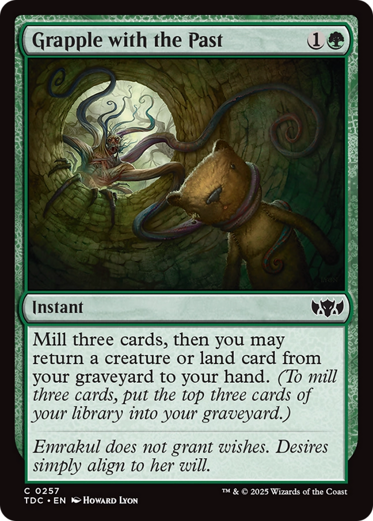 {C} Grapple with the Past [Tarkir: Dragonstorm Commander][TDC 257]