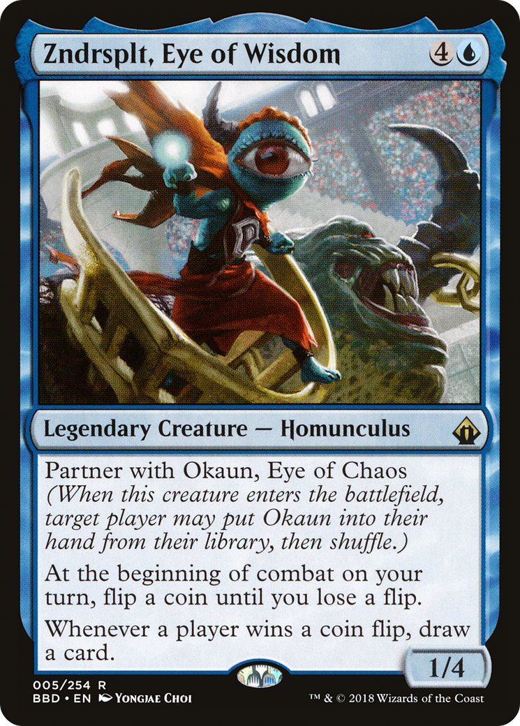 {R} Zndrsplt, Eye of Wisdom [Battlebond][BBD 005] - Misty Mountain Games