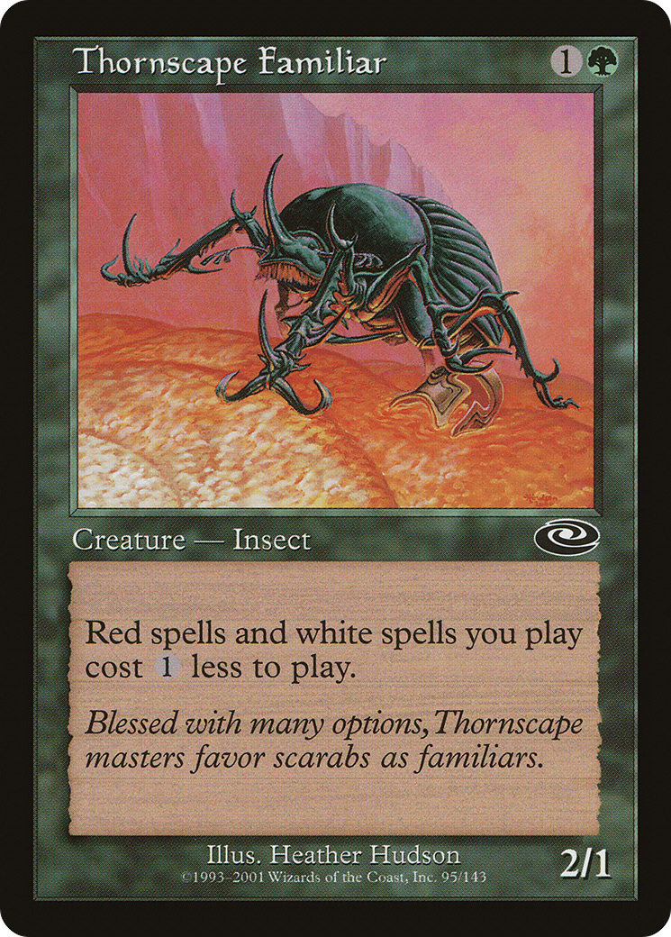 {C} Thornscape Familiar [Planeshift][PLS 095]