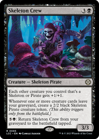 {R} Skeleton Crew [The Lost Caverns of Ixalan Commander][LCC 085]