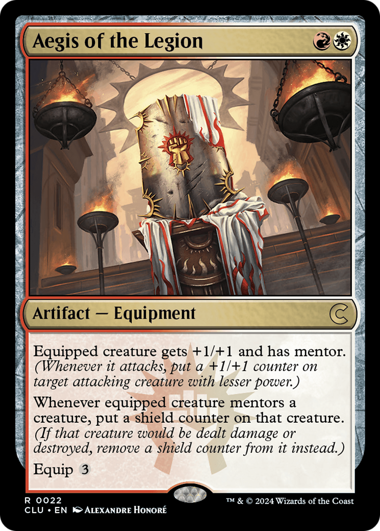 {R} Aegis of the Legion [Ravnica: Clue Edition][CLU 022]