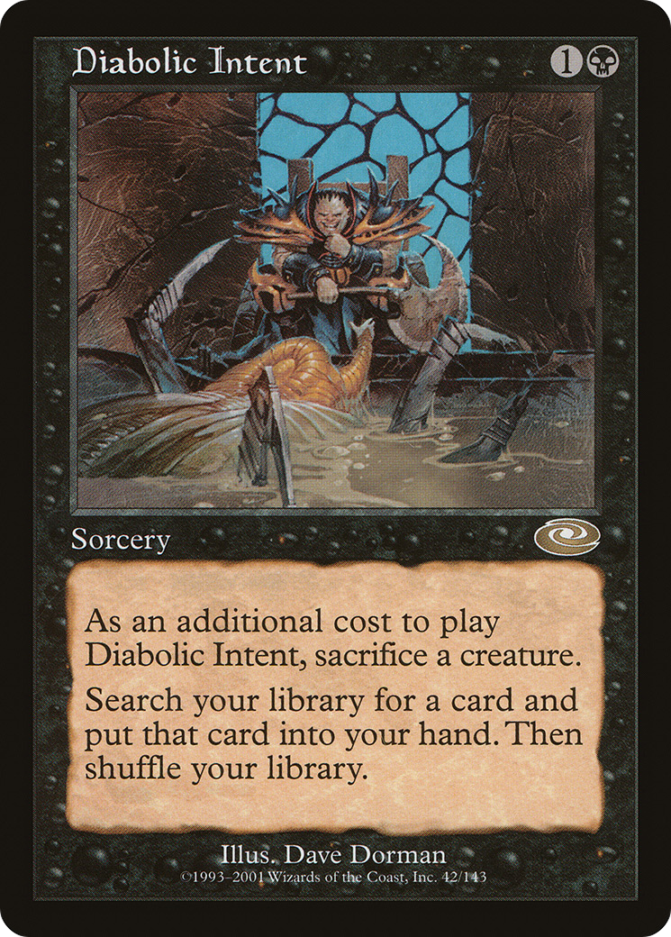 {R} Diabolic Intent [Planeshift][PLS 042] - Misty Mountain Games