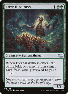 {C} Eternal Witness [Double Masters 2022][2X2 145]