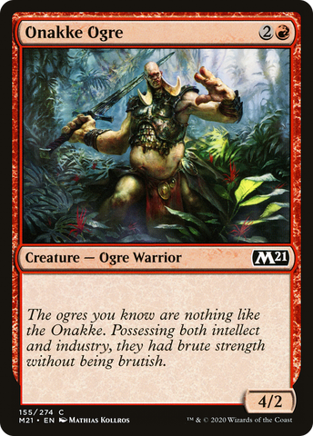 {C} Onakke Ogre [Core Set 2021][M21 155]