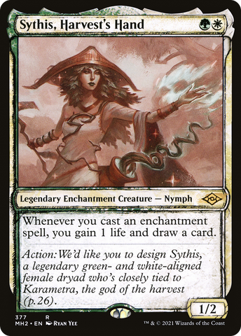 {R} Sythis, Harvest's Hand (Sketch) [Modern Horizons 2][MH2 377]