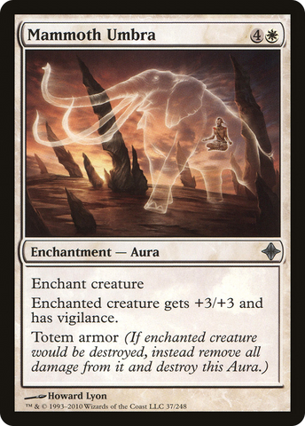 {C} Mammoth Umbra [Rise of the Eldrazi][ROE 037]