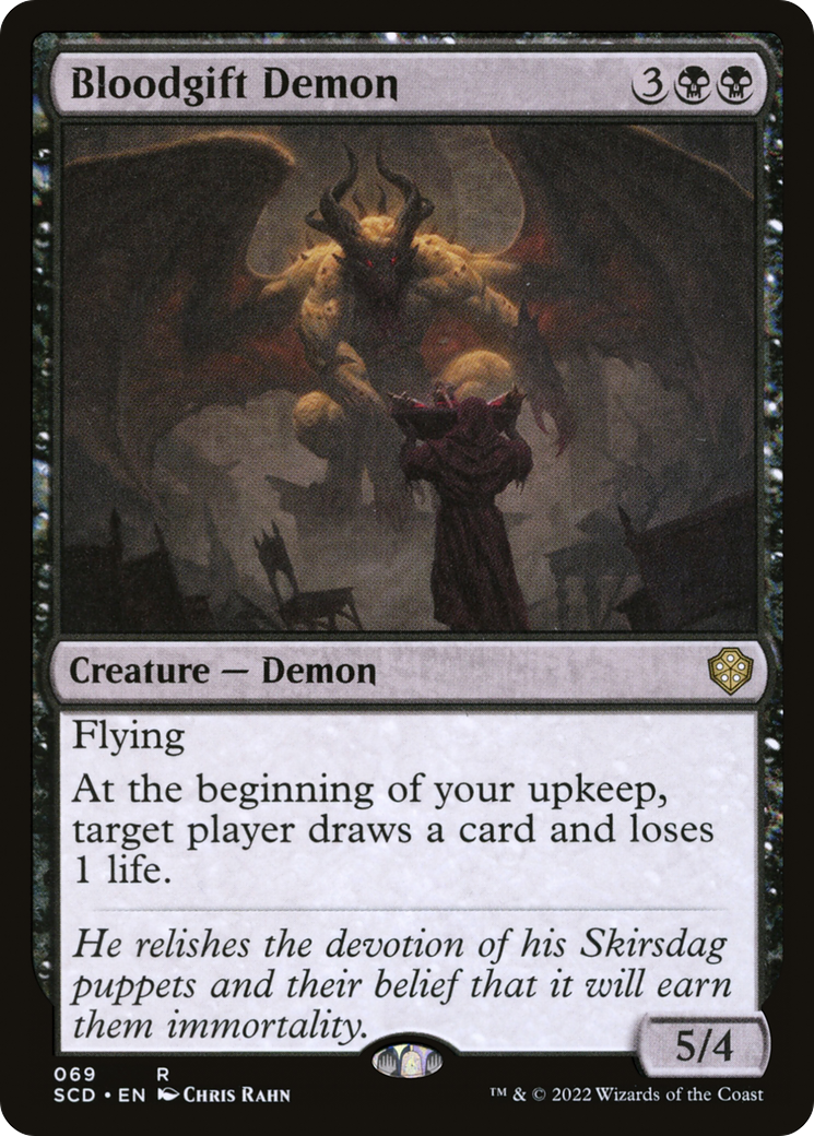 {R} Bloodgift Demon [Starter Commander Decks][SCD 069]