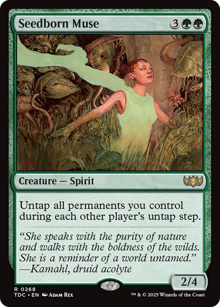 {R} Seedborn Muse [Tarkir: Dragonstorm Commander][TDC 268]