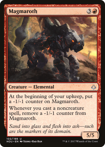 {C} Magmaroth [Hour of Devastation][HOU 102]