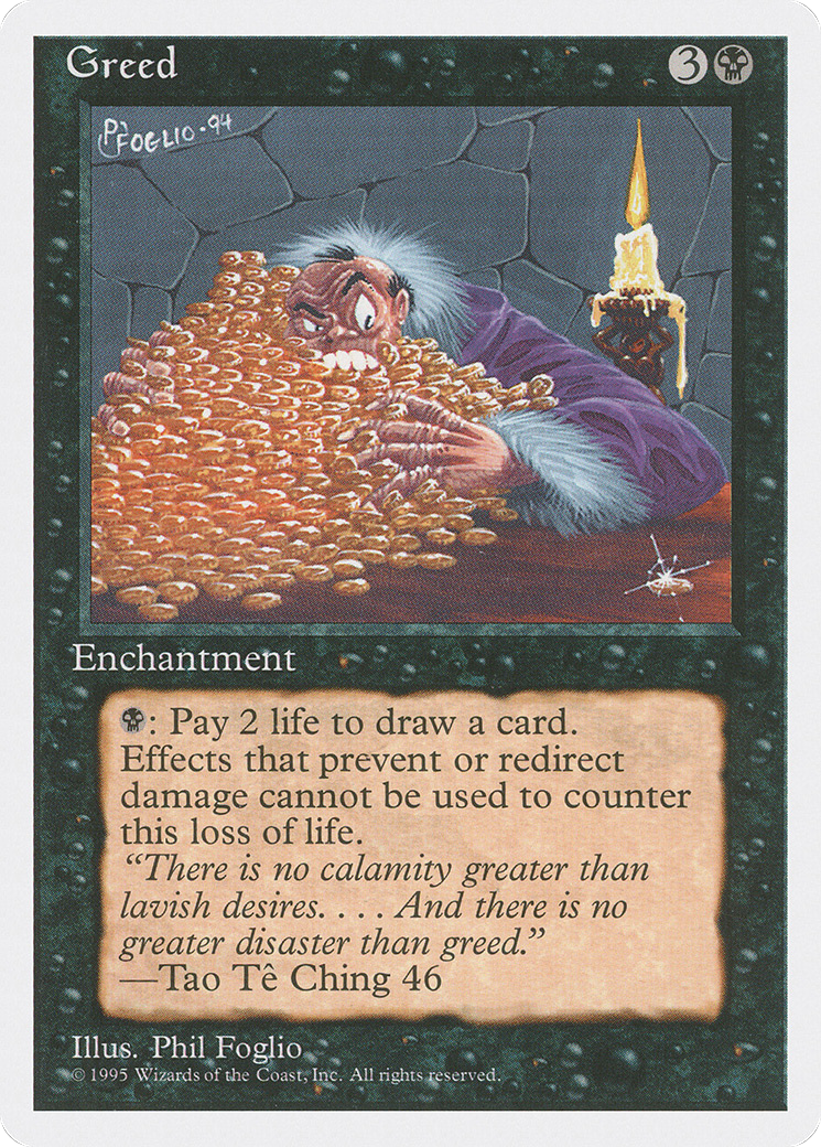 {R} Greed [Fourth Edition][4ED 140]