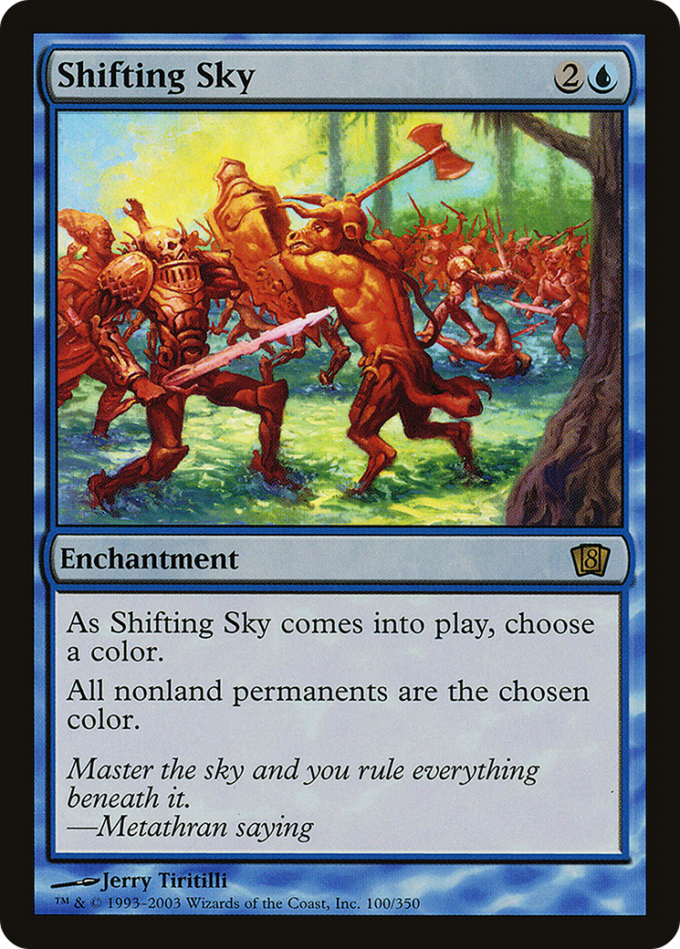 {R} Shifting Sky [Eighth Edition][8ED 100]