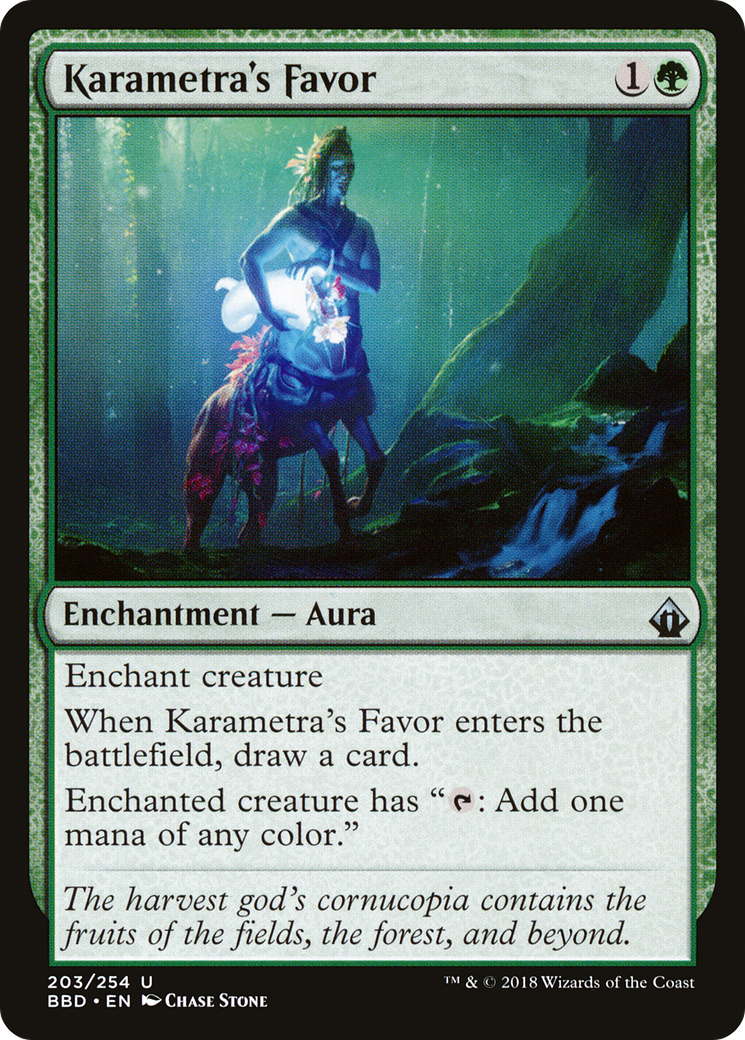 {C} Karametra's Favor [Battlebond][BBD 203]