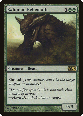 {R} Kalonian Behemoth [Magic 2010][M10 188]