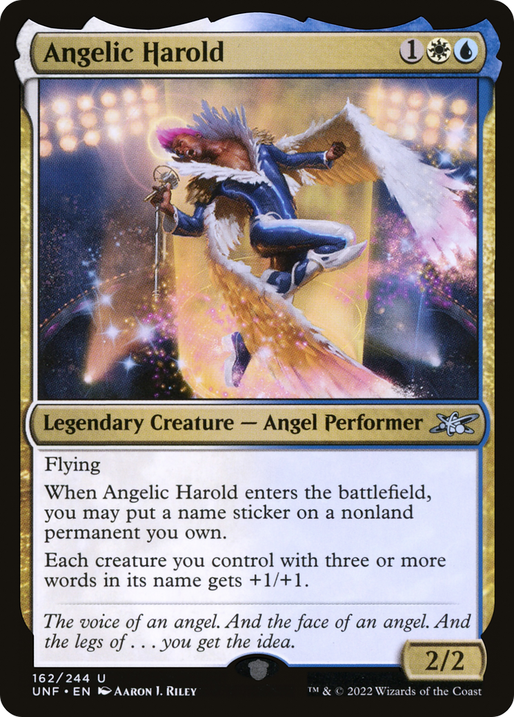 {C} Angelic Harold [Unfinity][UNF 162]