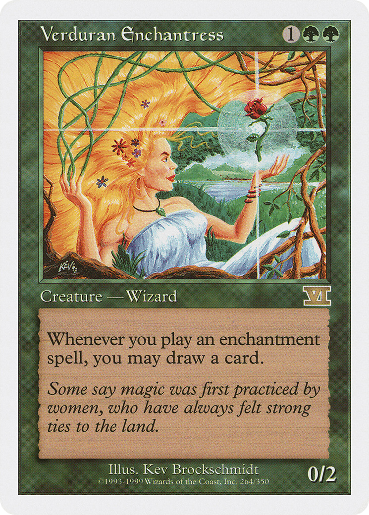 {R} Verduran Enchantress [Classic Sixth Edition][6ED 264] - Misty Mountain Games